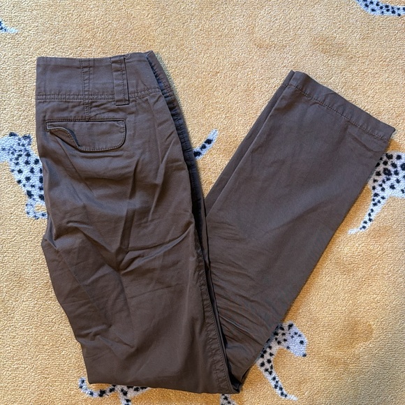 Cabi straight leg brown pants - Picture 2 of 7